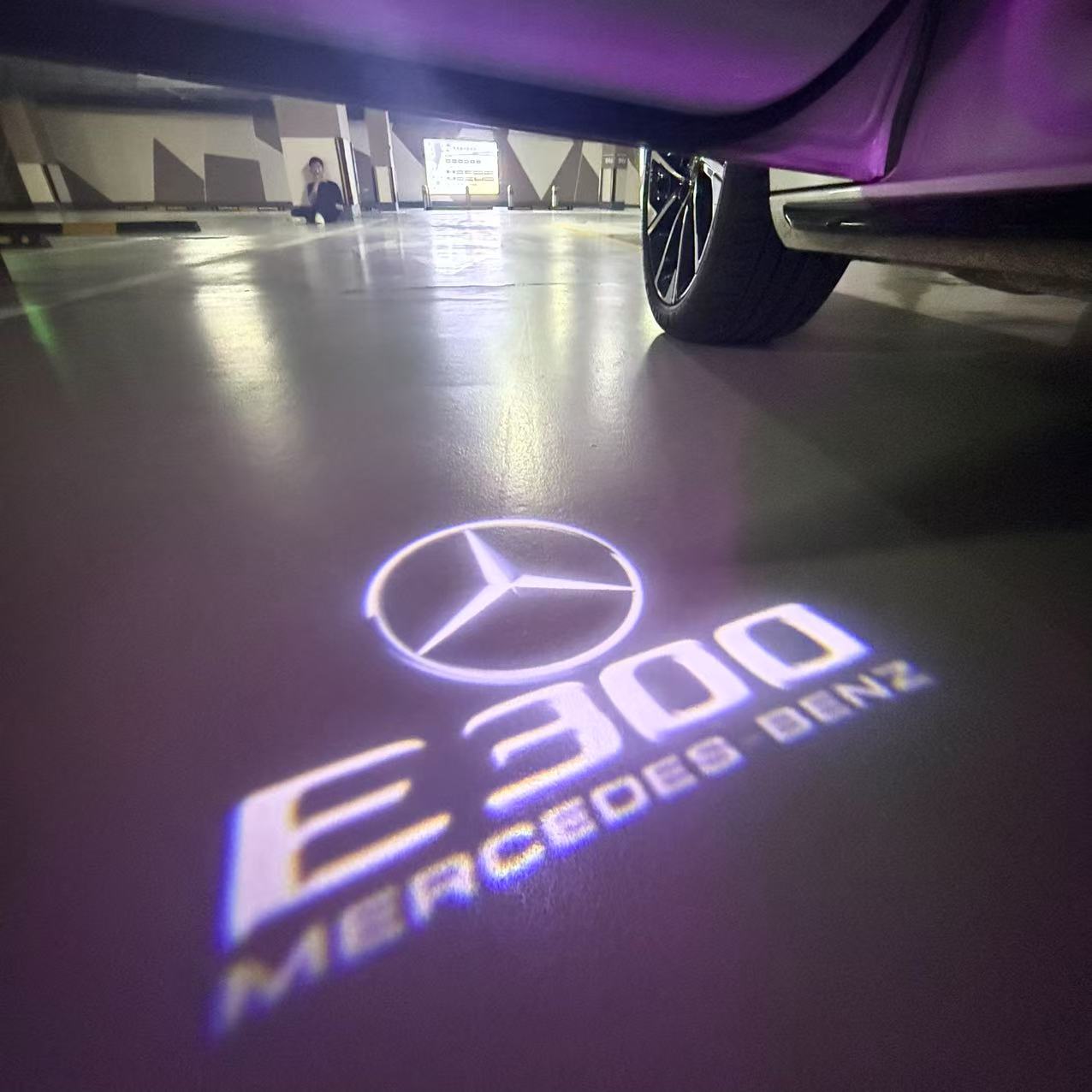 MERCEDES BENZ LOGO PROJECTOT LIGHTS Nr.03 (Menge 1 = 1 Sätze/2 Türleuchten)