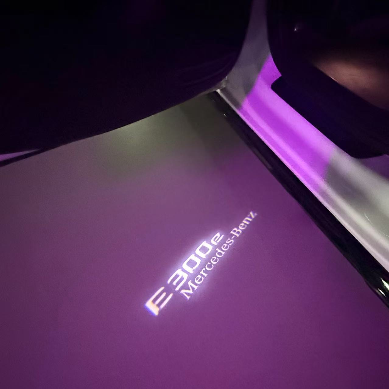 MERCEDES BENZ LOGO PROJECTOT LIGHTS Nr.03 (Menge 1 = 1 Sätze/2 Türleuchten)