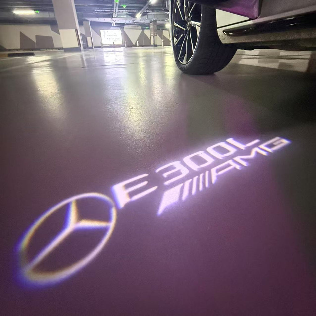 MERCEDES BENZ LOGO PROJECTOT LIGHTS Nr.03 (Menge 1 = 1 Sätze/2 Türleuchten)