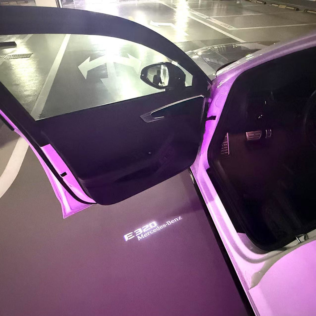 MERCEDES BENZ LOGO PROJECTOT LIGHTS Nr.03 (Menge 1 = 1 Sätze/2 Türleuchten)