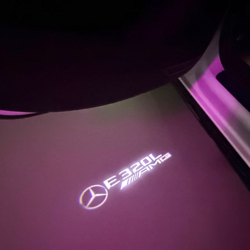 MERCEDES BENZ LOGO PROJECTOT LIGHTS Nr.03 (Menge 1 = 1 Sätze/2 Türleuchten)