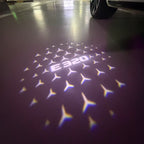 LUCI PROIETTORI LOGO MERCEDES BENZ Nr.03 (quantità 1 = 1 set / 2 luci porta)