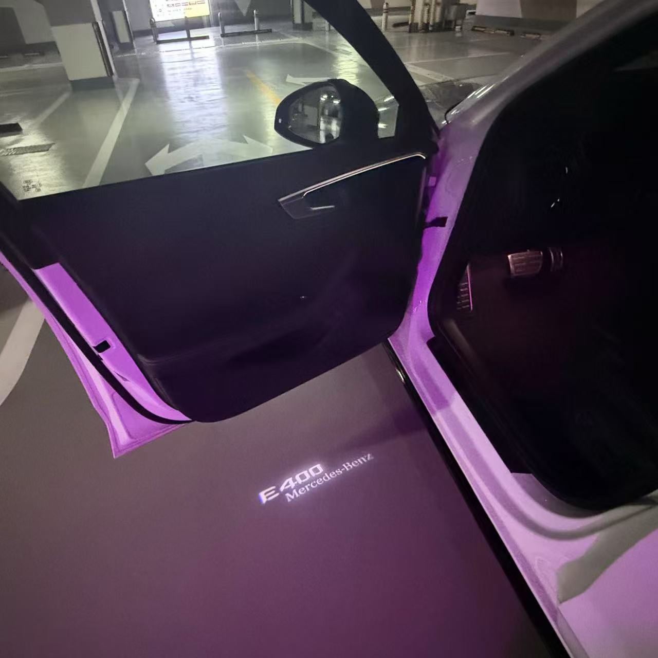 MERCEDES BENZ LOGO PROJECTOT LIGHTS Nr.03 (Menge 1 = 1 Sätze/2 Türleuchten)