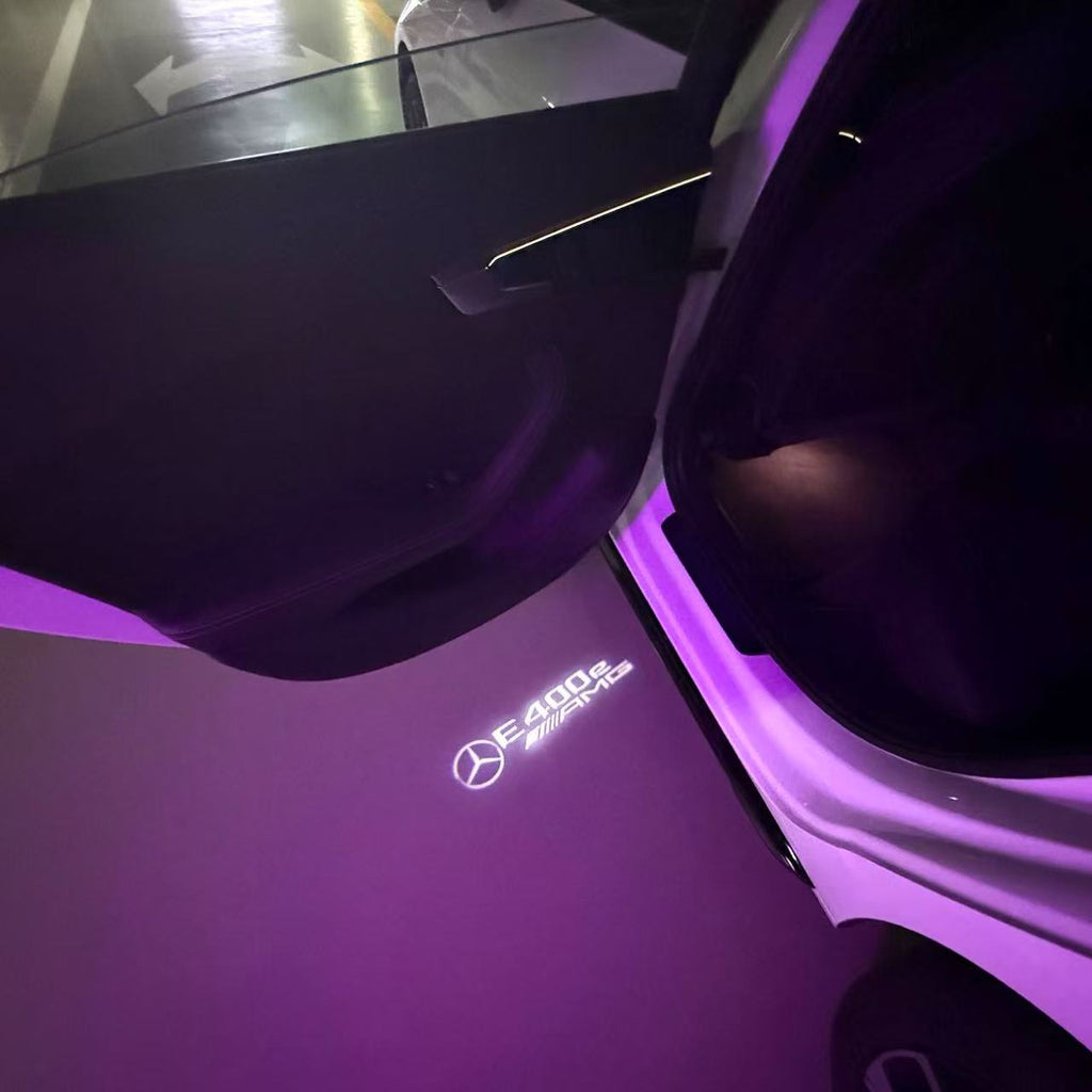 MERCEDES BENZ LOGO PROJECTOT LIGHTS Nr.03 (Menge 1 = 1 Sätze/2 Türleuchten)
