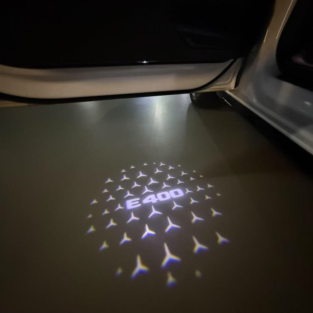 MERCEDES BENZ LOGO PROJECTOT LIGHTS Nr.03 (Menge 1 = 1 Sätze/2 Türleuchten)