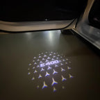 MERCEDES BENZ LOGO PROJECTOT LIGHTS Nr.03 (Menge 1 = 1 Sätze/2 Türleuchten)