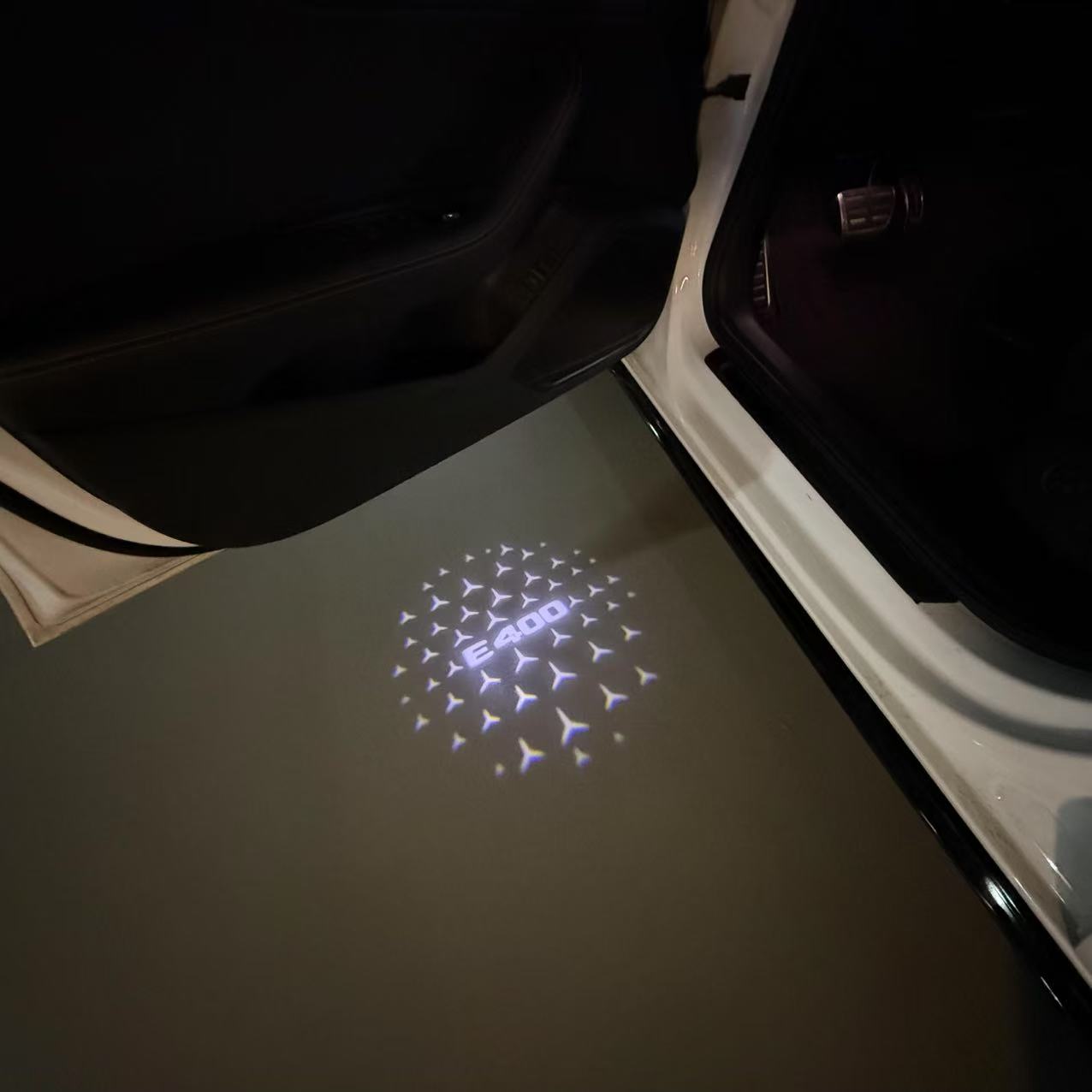 MERCEDES BENZ LOGO PROJECTOT LIGHTS Nr.03 (Menge 1 = 1 Sätze/2 Türleuchten)