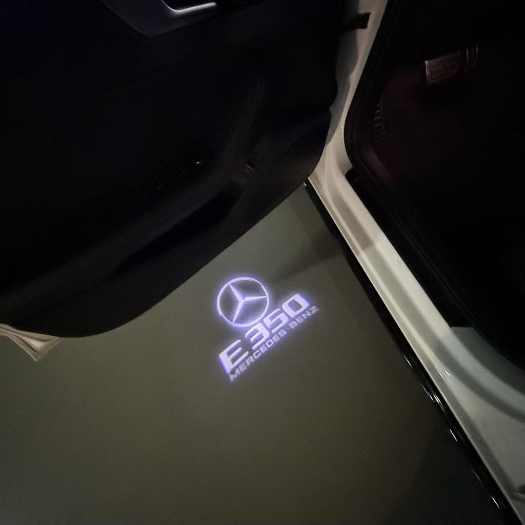 LUCI PROIETTORI LOGO MERCEDES BENZ Nr.03 (quantità 1 = 1 set / 2 luci porta)