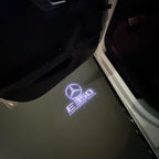 LUCI PROIETTORI LOGO MERCEDES BENZ Nr.03 (quantità 1 = 1 set / 2 luci porta)