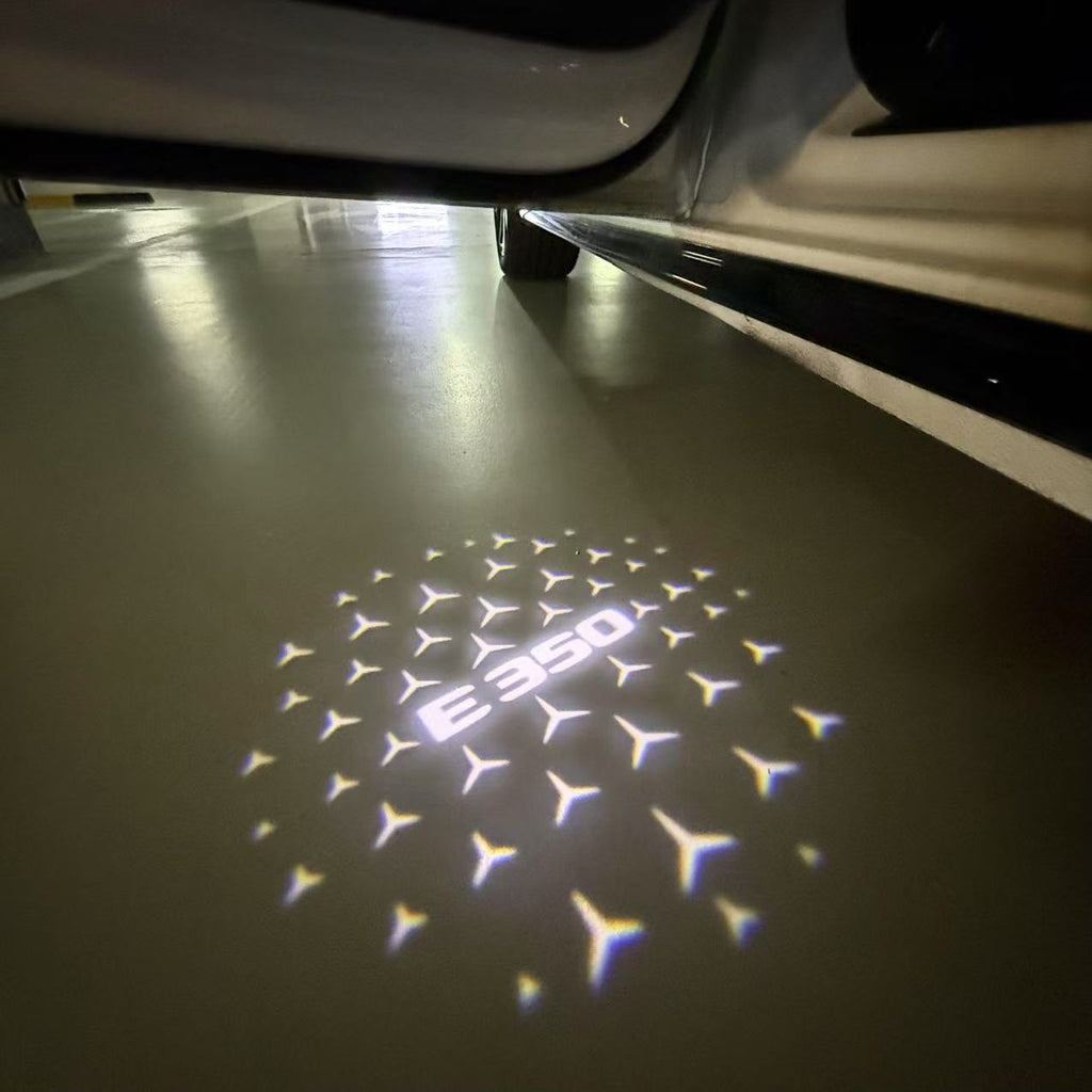MERCEDES BENZ LOGO PROJECTOT LIGHTS Nr.03 (Menge 1 = 1 Sätze/2 Türleuchten)