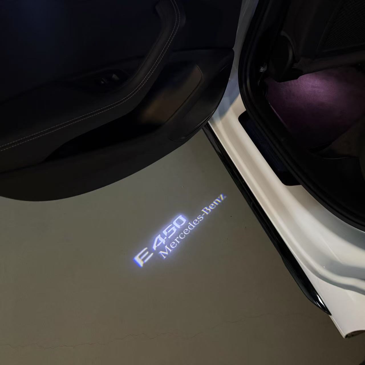 MERCEDES BENZ LOGO PROJECTOT LIGHTS Nr.03 (Menge 1 = 1 Sätze/2 Türleuchten)