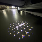 LUCI PROIETTORI LOGO MERCEDES BENZ Nr.03 (quantità 1 = 1 set / 2 luci porta)