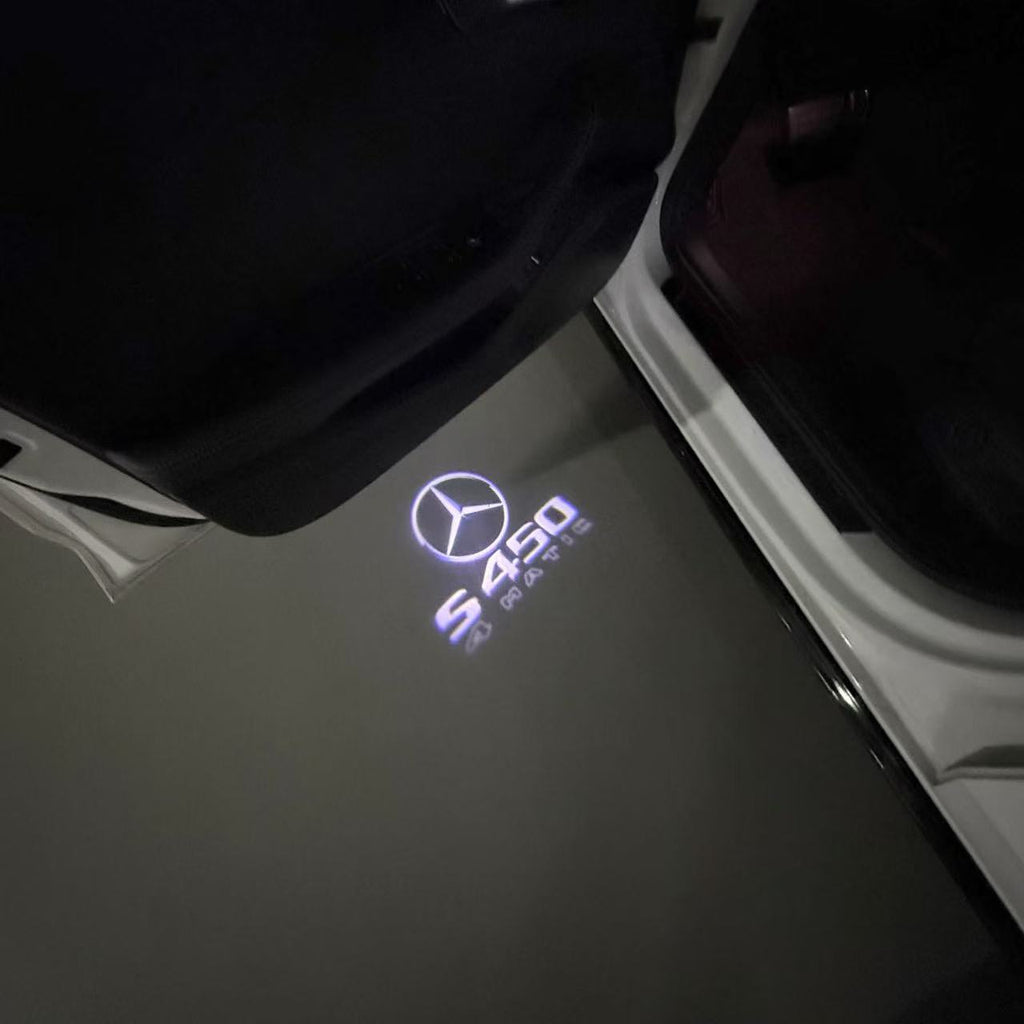 MERCEDES BENZ LOGO PROJECTOT LIGHTS Nr.03 (Menge 1 = 1 Sätze/2 Türleuchten)