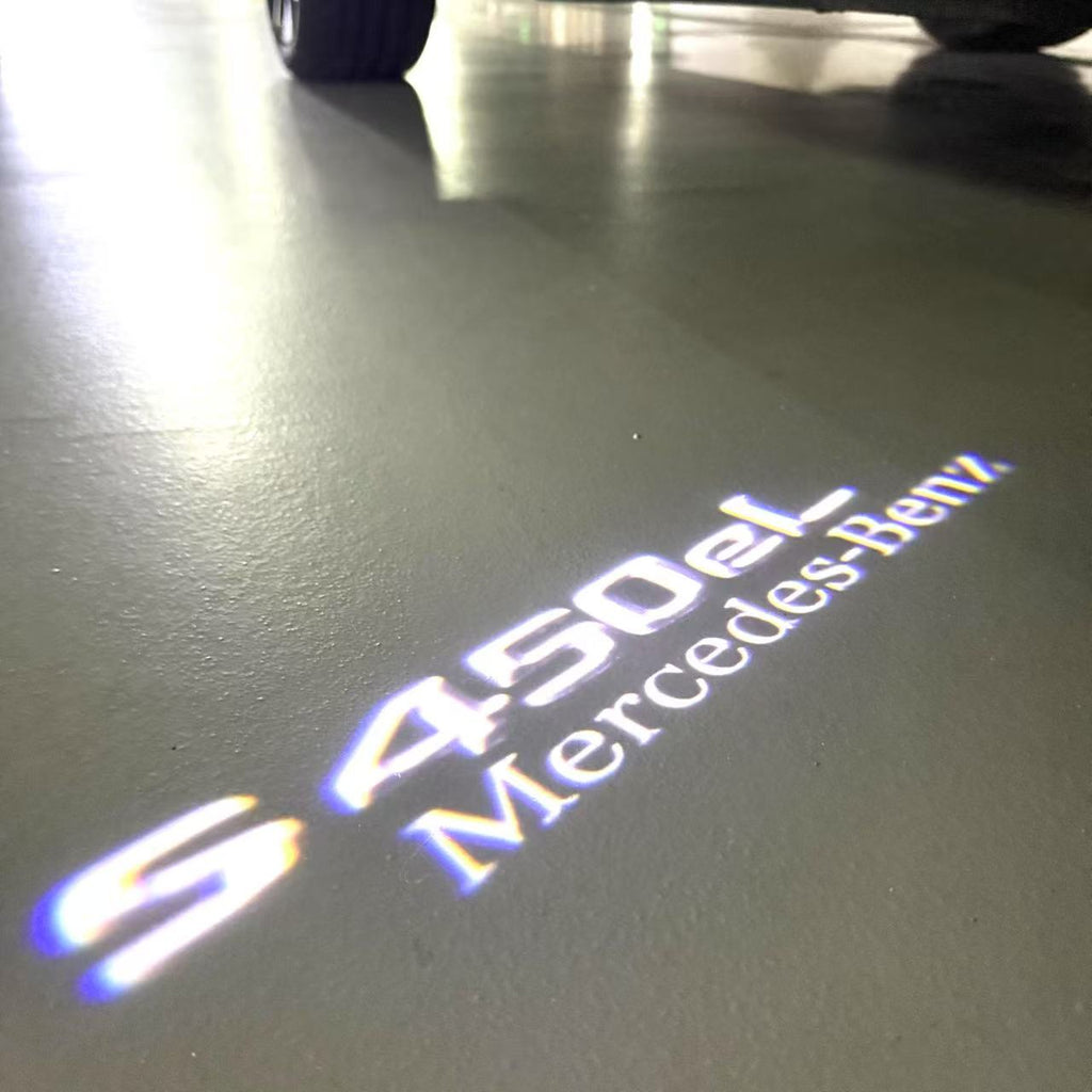 MERCEDES BENZ LOGO PROJECTOT LIGHTS Nr.03 (Menge 1 = 1 Sätze/2 Türleuchten)