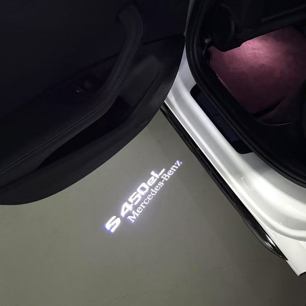 MERCEDES BENZ LOGO PROJECTOT LIGHTS Nr.03 (Menge 1 = 1 Sätze/2 Türleuchten)