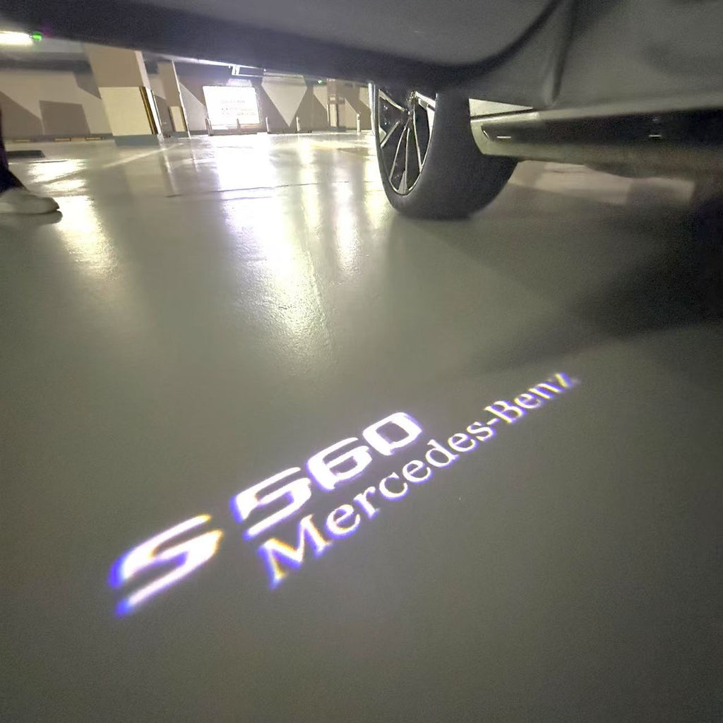 MERCEDES BENZ LOGO PROJECTOT LIGHTS Nr.03 (Menge 1 = 1 Sätze/2 Türleuchten)
