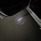 LUCI PROIETTORI LOGO MERCEDES BENZ Nr.03 (quantità 1 = 1 set / 2 luci porta)