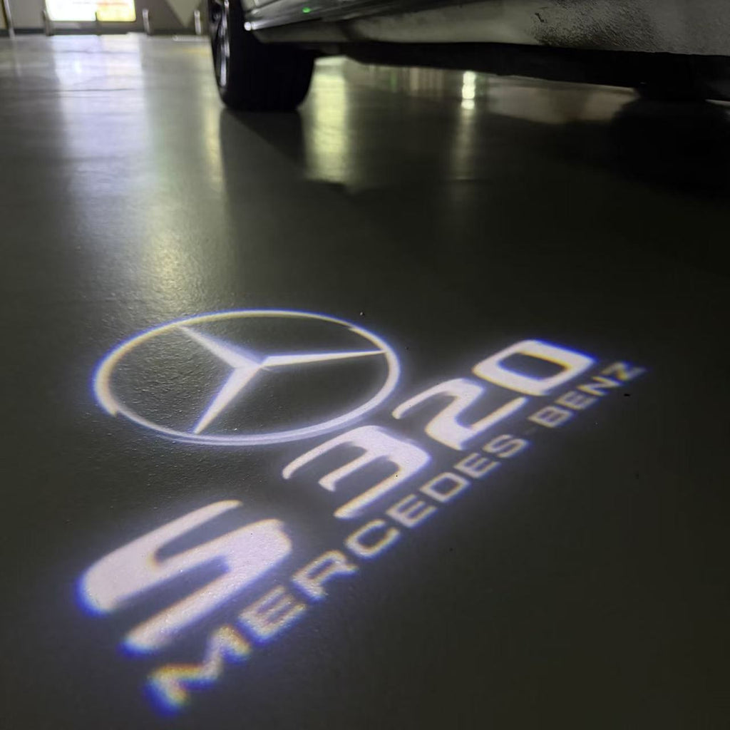 MERCEDES BENZ LOGO PROJECTOT LIGHTS Nr.03 (Menge 1 = 1 Sätze/2 Türleuchten)