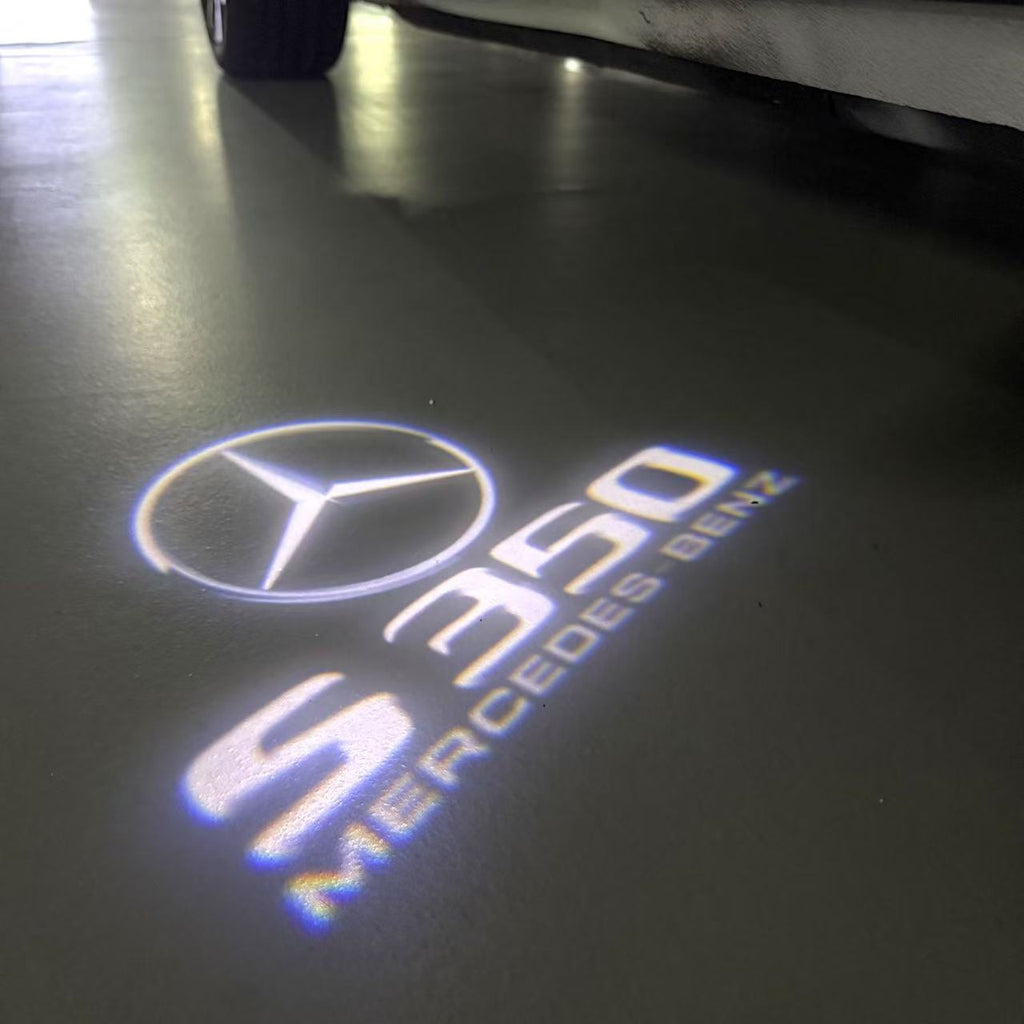 MERCEDES BENZ LOGO PROJECTOT LIGHTS Nr.03 (Menge 1 = 1 Sätze/2 Türleuchten)