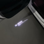 LUCI PROIETTORI LOGO MERCEDES BENZ Nr.03 (quantità 1 = 1 set / 2 luci porta)