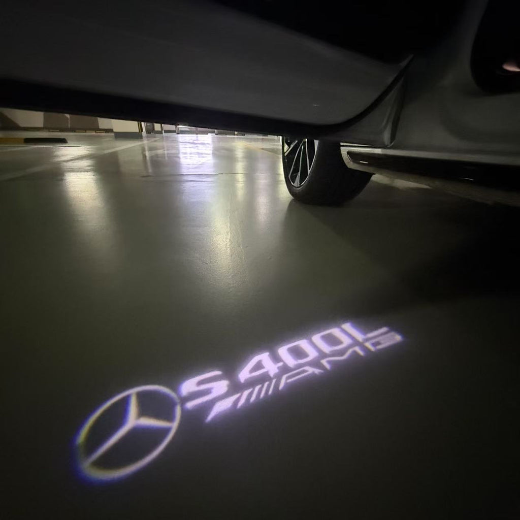 MERCEDES BENZ LOGO PROJECTOT LIGHTS Nr.03 (Menge 1 = 1 Sätze/2 Türleuchten)