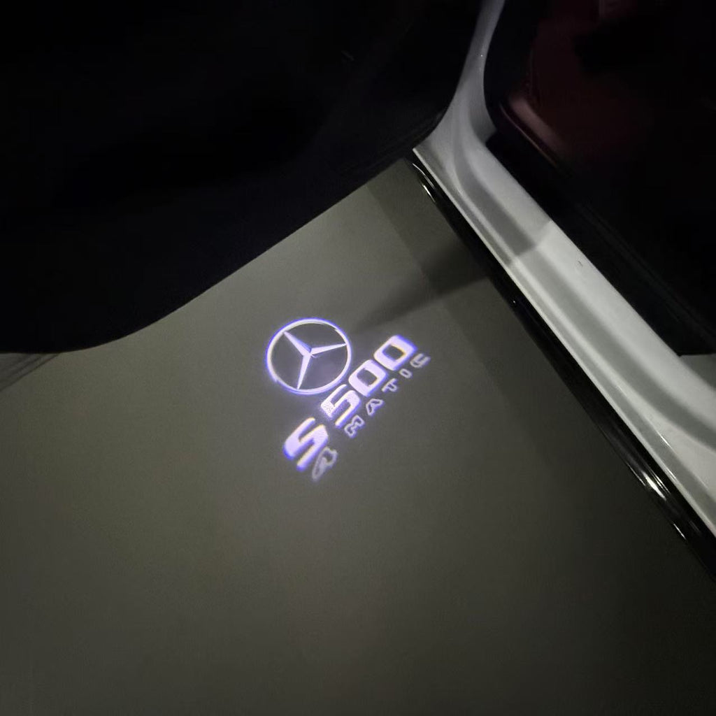 MERCEDES BENZ LOGO PROJECTOT LIGHTS Nr.03 (Menge 1 = 1 Sätze/2 Türleuchten)