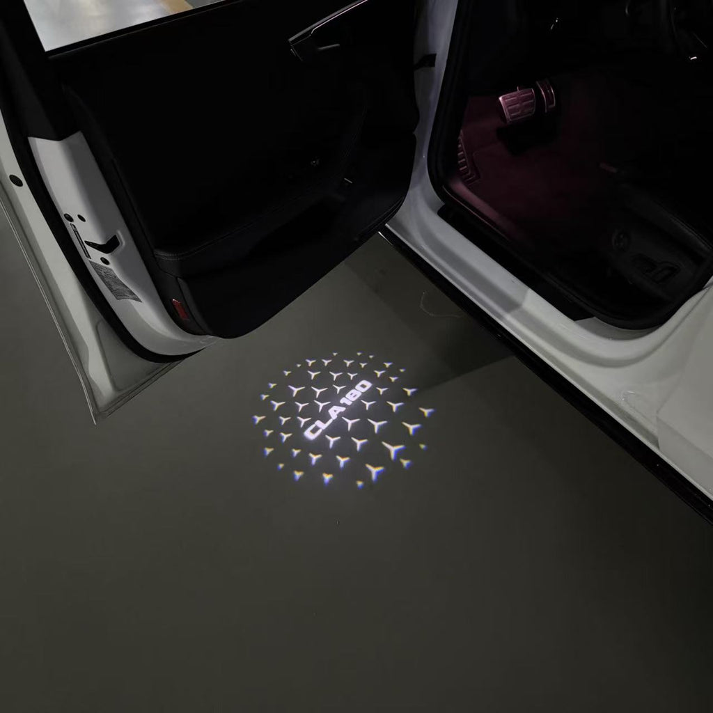 MERCEDES BENZ LOGO PROJECTOT LIGHTS Nr.03 (Menge 1 = 1 Sätze/2 Türleuchten)
