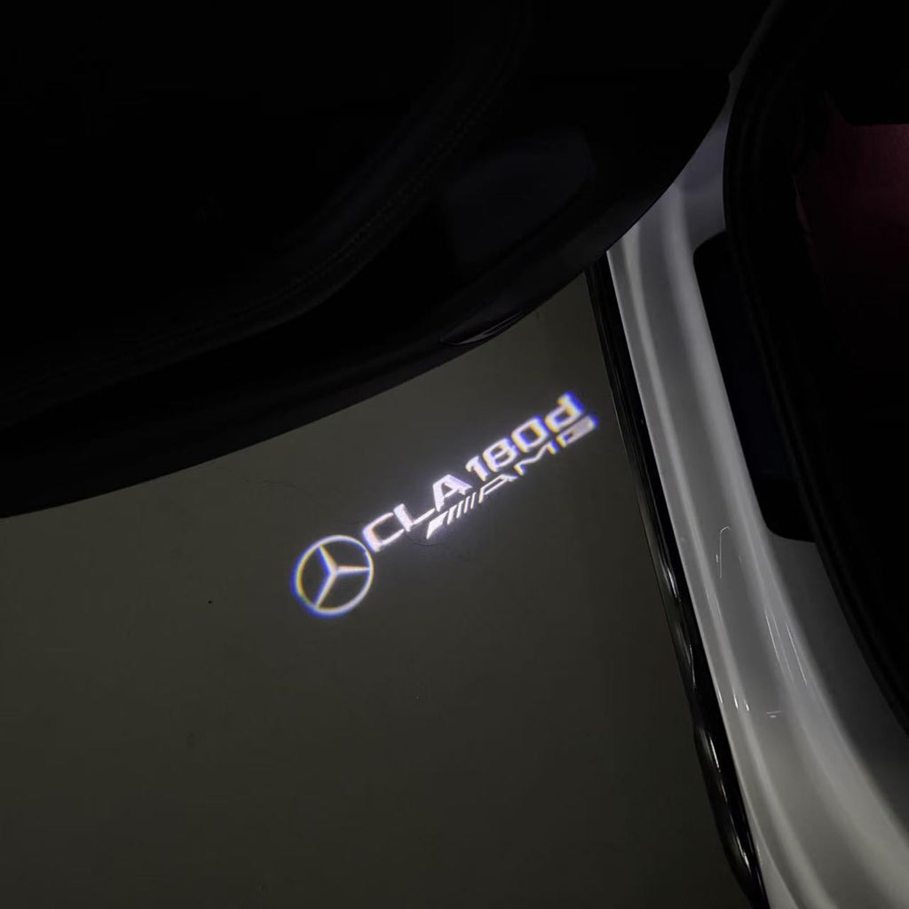 MERCEDES BENZ LOGO PROJECTOT LIGHTS Nr.03 (Menge 1 = 1 Sätze/2 Türleuchten)