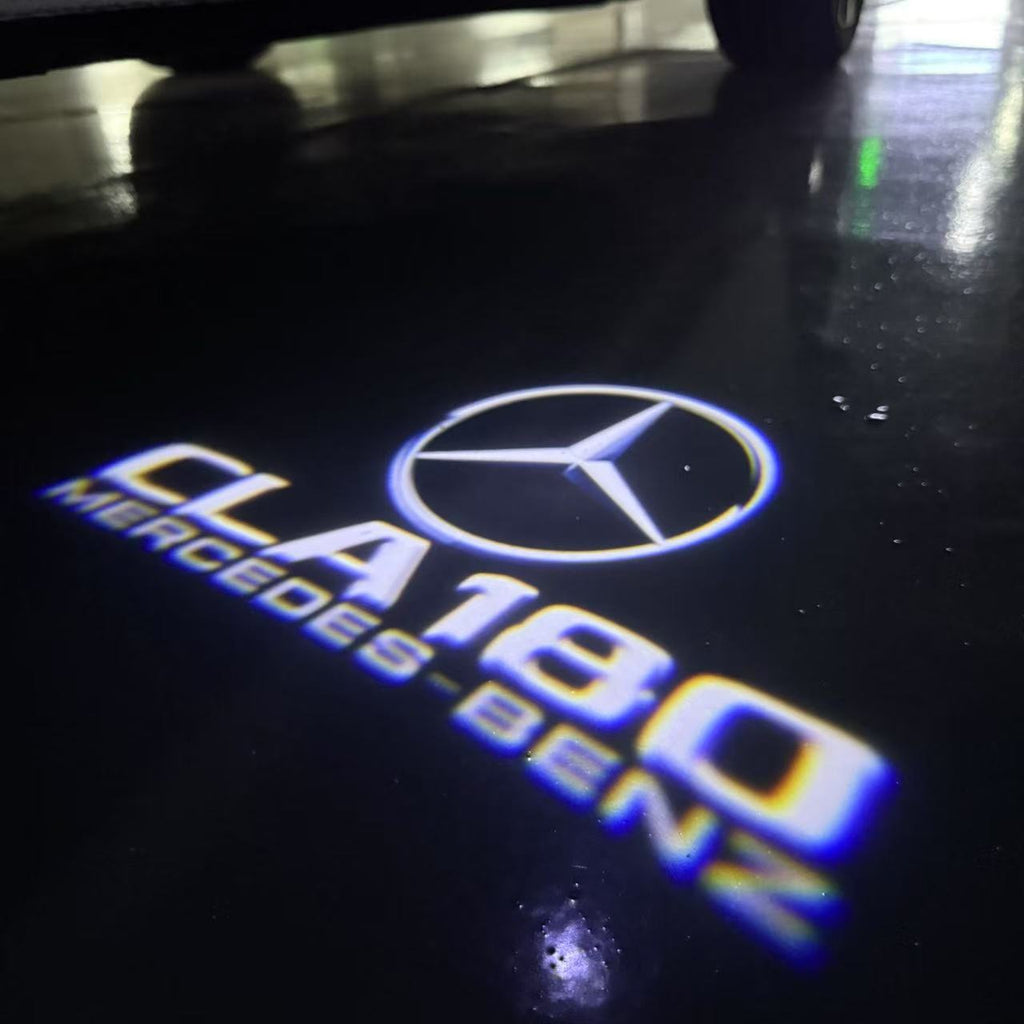 MERCEDES BENZ LOGO PROJECTOT LIGHTS Nr.03 (Menge 1 = 1 Sätze/2 Türleuchten)