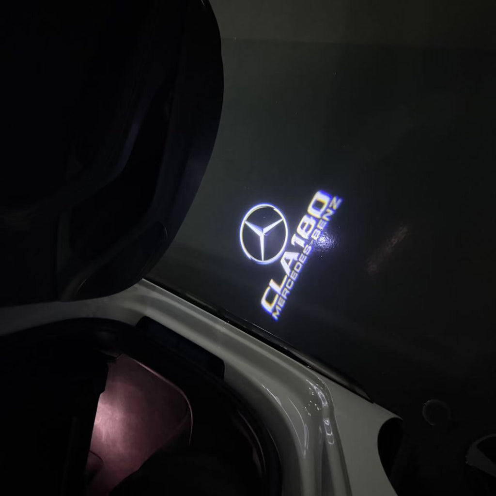 MERCEDES BENZ LOGO PROJECTOT LIGHTS Nr.03 (Menge 1 = 1 Sätze/2 Türleuchten)