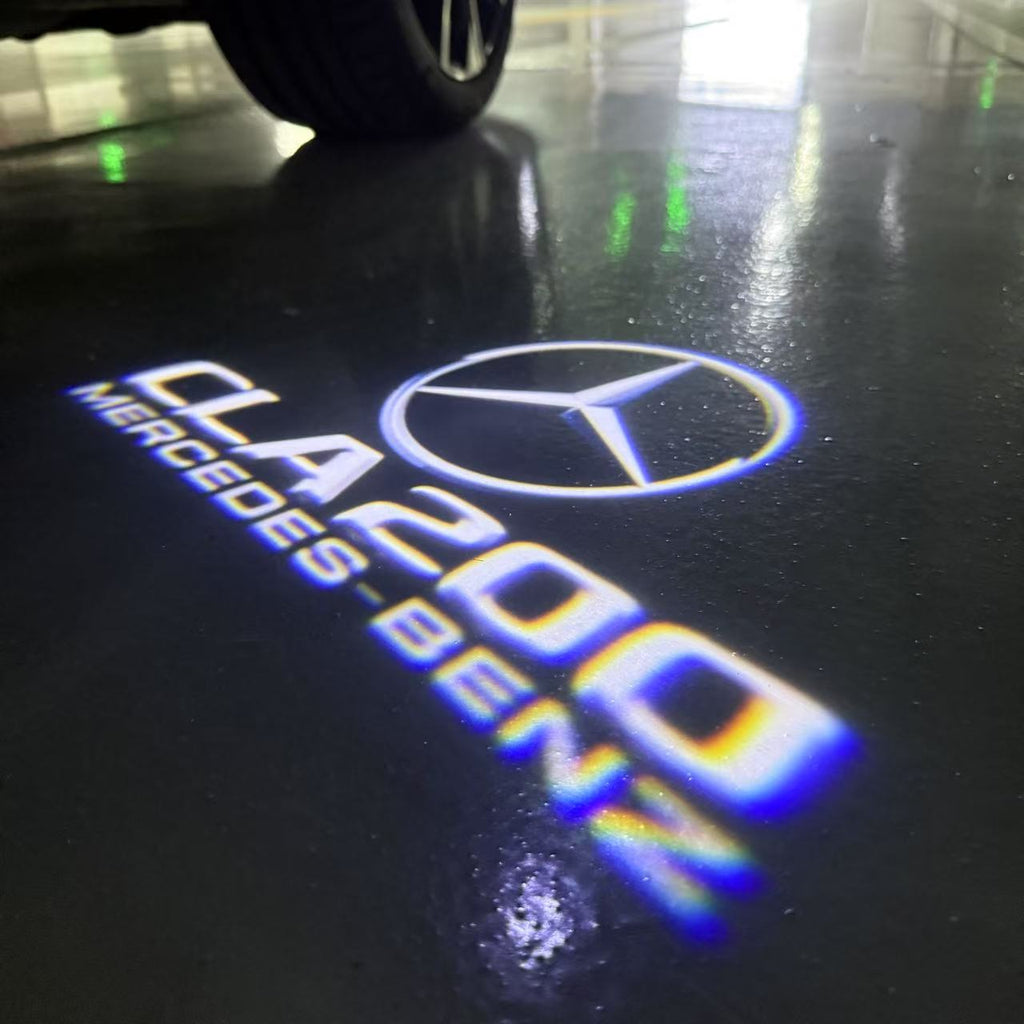 MERCEDES BENZ LOGO PROJECTOT LIGHTS Nr.03 (Menge 1 = 1 Sätze/2 Türleuchten)