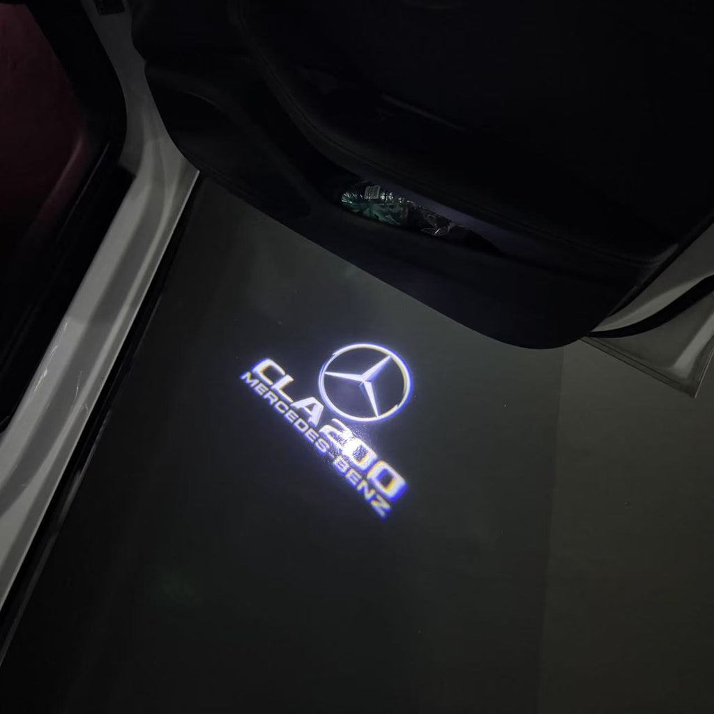 MERCEDES BENZ LOGO PROJECTOT LIGHTS Nr.03 (Menge 1 = 1 Sätze/2 Türleuchten)