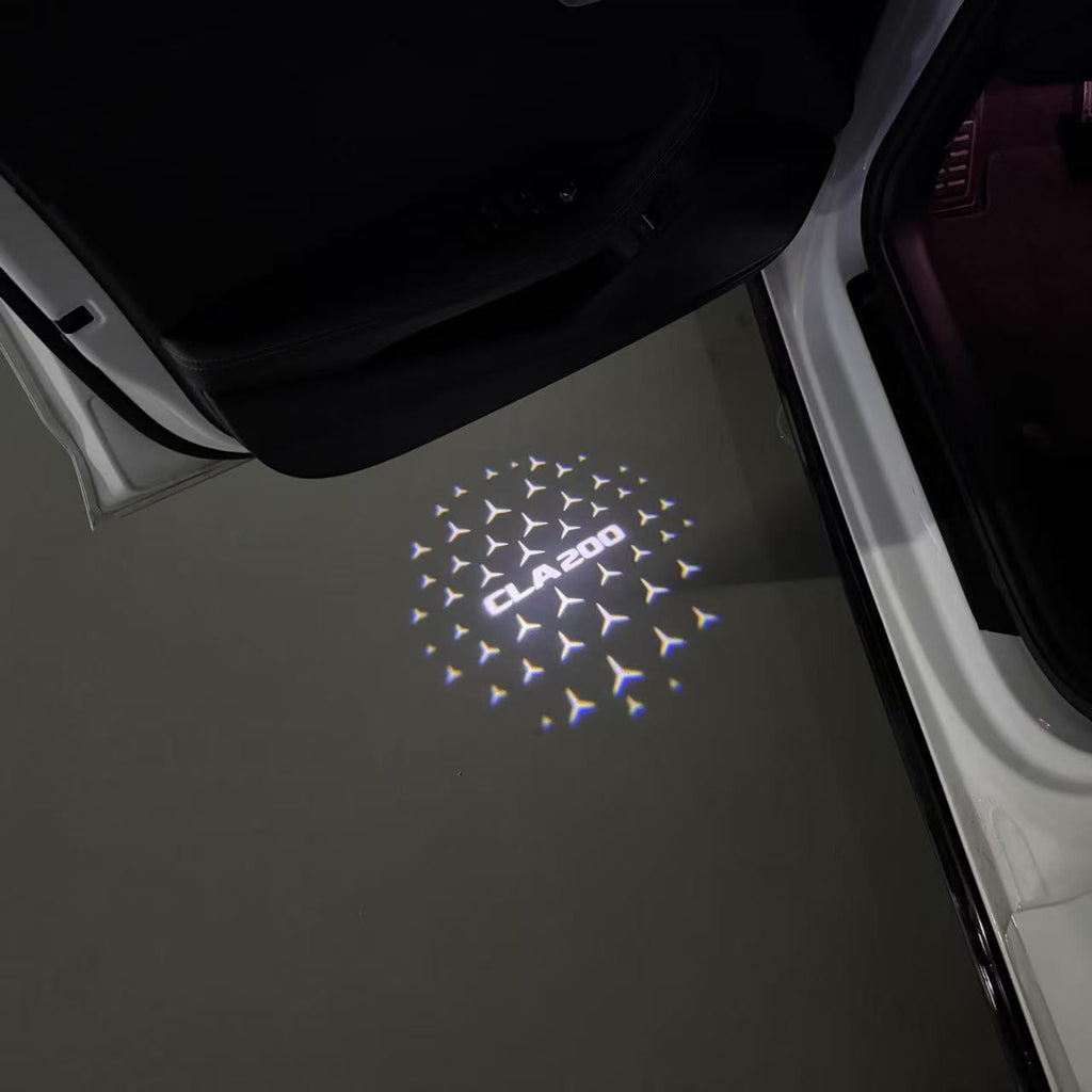 MERCEDES BENZ LOGO PROJECTOT LIGHTS Nr.03 (Menge 1 = 1 Sätze/2 Türleuchten)