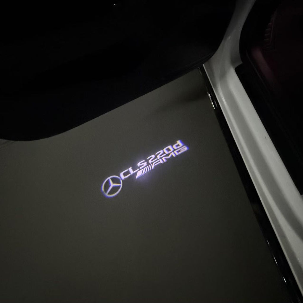 MERCEDES BENZ LOGO PROJECTOT LIGHTS Nr.03 (Menge 1 = 1 Sätze/2 Türleuchten)