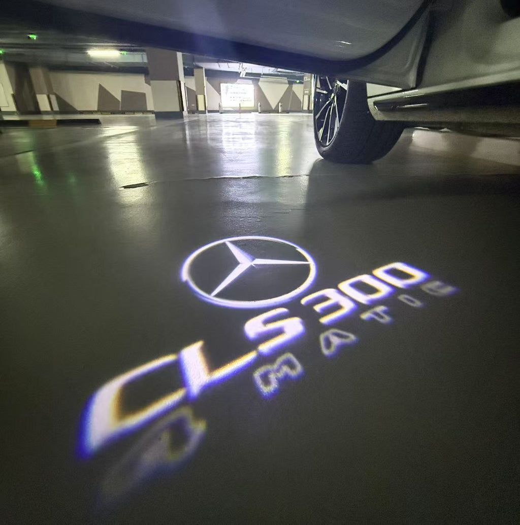 MERCEDES BENZ LOGO PROJECTOT LIGHTS Nr.03 (Menge 1 = 1 Sätze/2 Türleuchten)