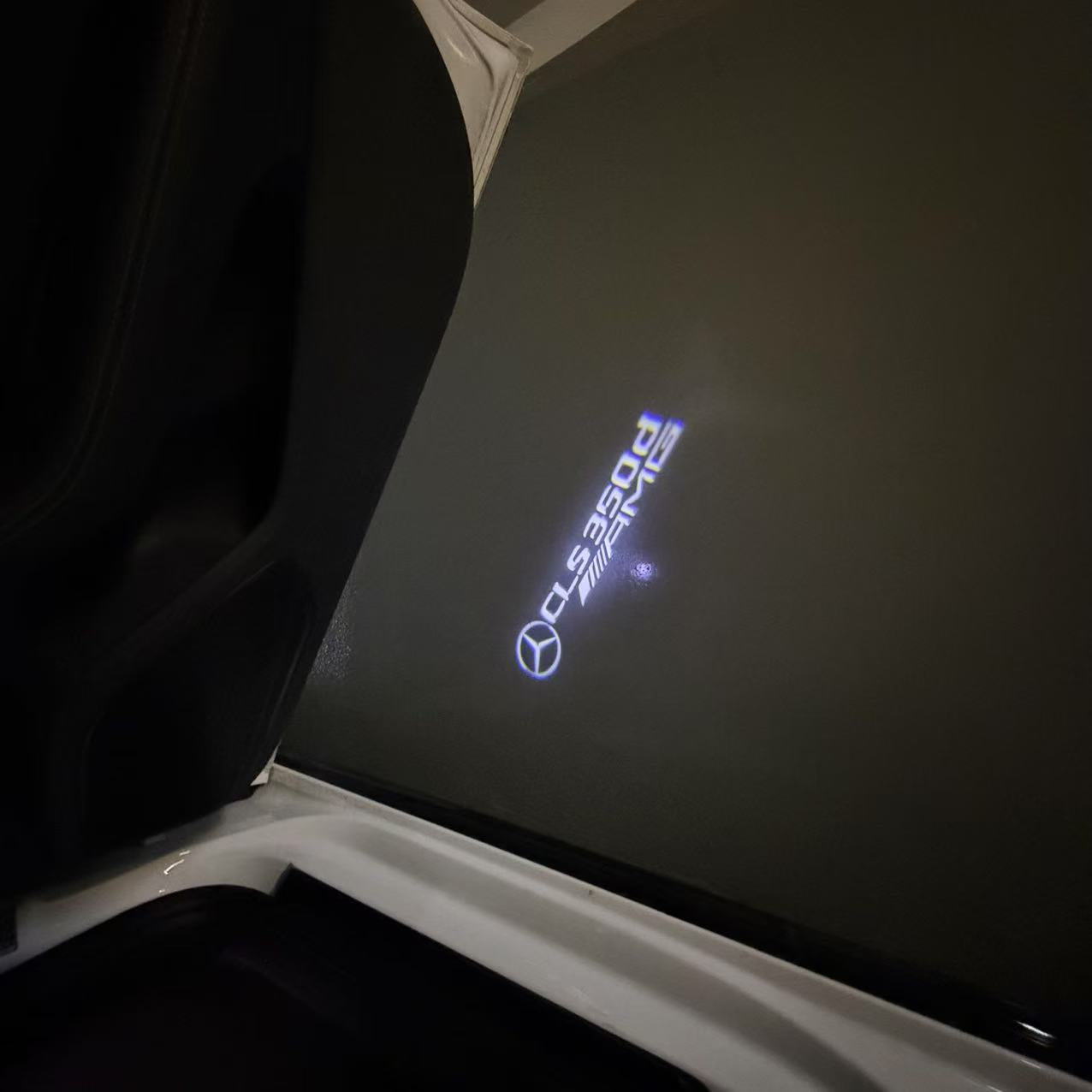 LUCI PROIETTORI LOGO MERCEDES BENZ Nr.03 (quantità 1 = 1 set / 2 luci porta)