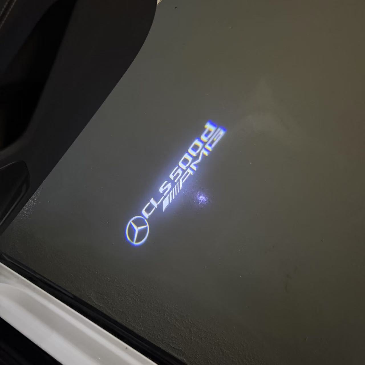 LUCI PROIETTORI LOGO MERCEDES BENZ Nr.03 (quantità 1 = 1 set / 2 luci porta)