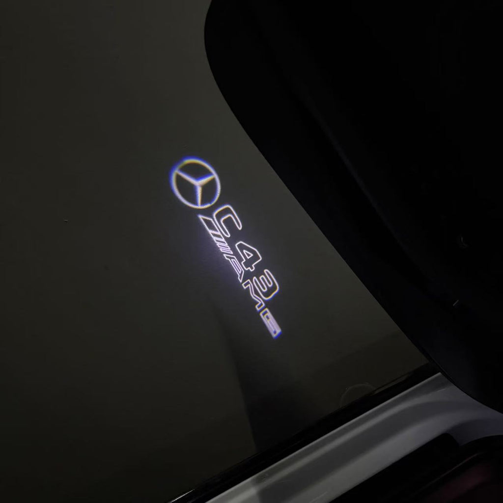 MERCEDES BENZ LOGO PROJECTOT LIGHTS Nr.03 (Menge 1 = 1 Sätze/2 Türleuchten)