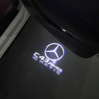 LUCI PROIETTORI LOGO MERCEDES BENZ Nr.03 (quantità 1 = 1 set / 2 luci porta)