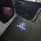 LUCI PROIETTORI LOGO MERCEDES BENZ Nr.03 (quantità 1 = 1 set / 2 luci porta)