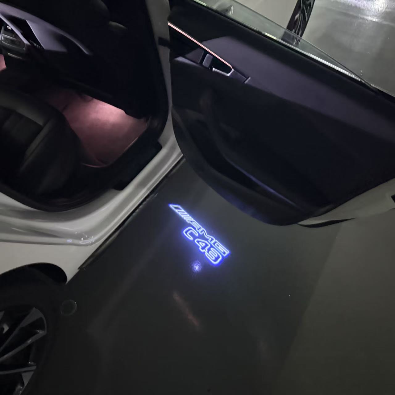 MERCEDES BENZ LOGO PROJECTOT LIGHTS Nr.03 (Menge 1 = 1 Sätze/2 Türleuchten)