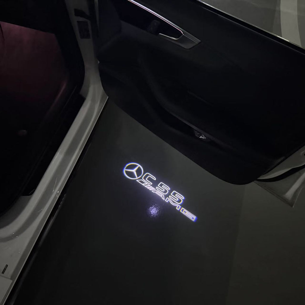 MERCEDES BENZ LOGO PROJECTOT LIGHTS Nr.03 (Menge 1 = 1 Sätze/2 Türleuchten)