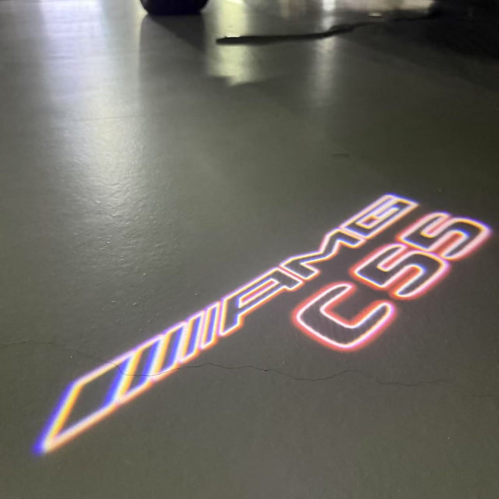 MERCEDES BENZ LOGO PROJECTOT LIGHTS Nr.03 (Menge 1 = 1 Sätze/2 Türleuchten)