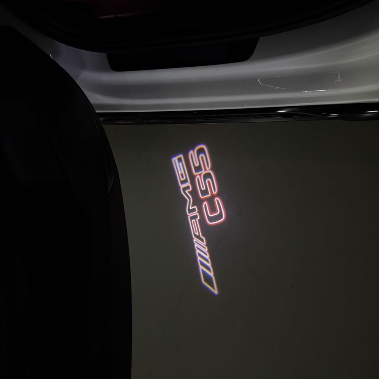 MERCEDES BENZ LOGO PROJECTOT LIGHTS Nr.03 (Menge 1 = 1 Sätze/2 Türleuchten)