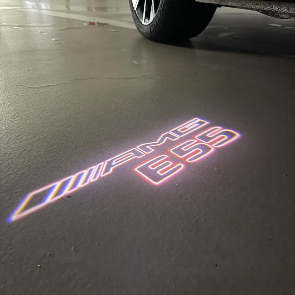 MERCEDES BENZ LOGO PROJECTOT LIGHTS Nr.03 (Menge 1 = 1 Sätze/2 Türleuchten)