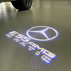 LUCI PROIETTORI LOGO MERCEDES BENZ Nr.03 (quantità 1 = 1 set / 2 luci porta)