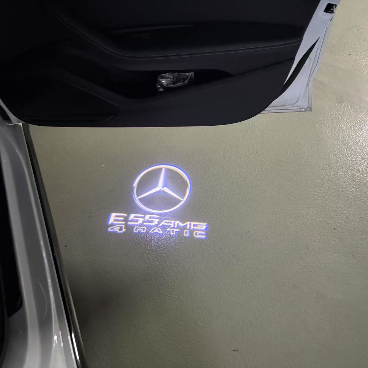 MERCEDES BENZ LOGO PROJECTOT LIGHTS Nr.03 (Menge 1 = 1 Sätze/2 Türleuchten)