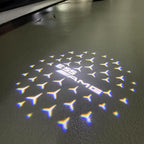 LUCI PROIETTORI LOGO MERCEDES BENZ Nr.03 (quantità 1 = 1 set / 2 luci porta)