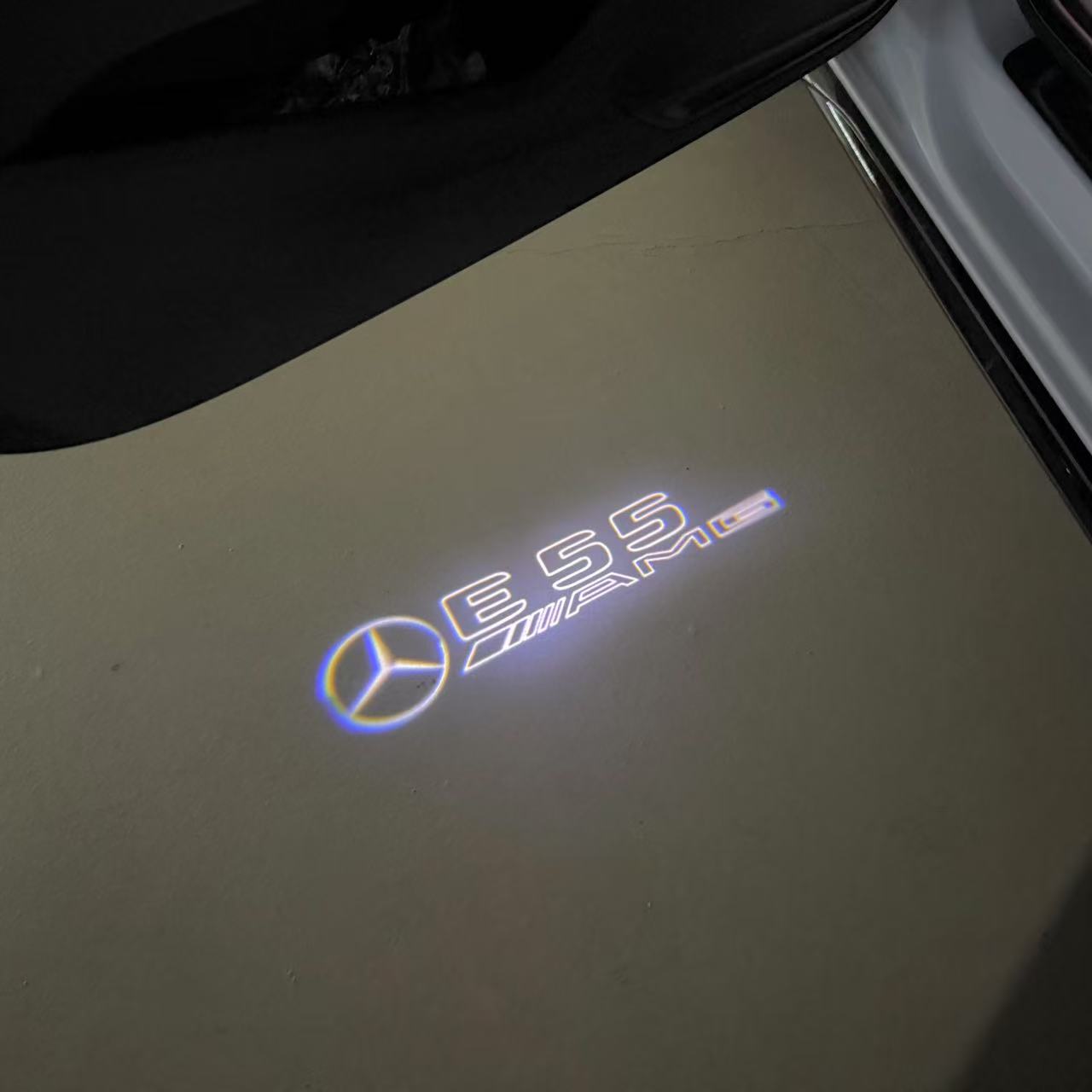 MERCEDES BENZ LOGO PROJECTOT LIGHTS Nr.03 (Menge 1 = 1 Sätze/2 Türleuchten)