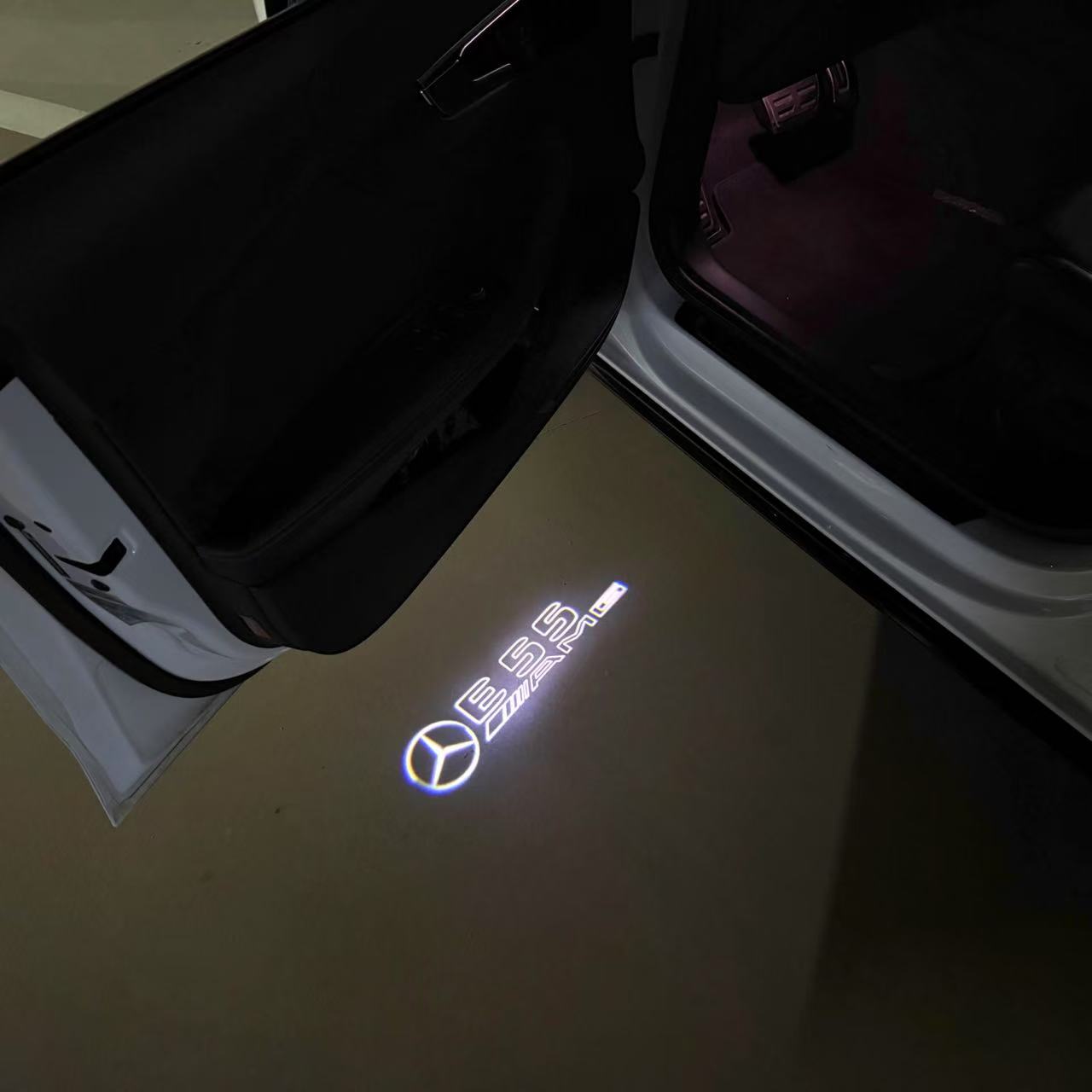 MERCEDES BENZ LOGO PROJECTOT LIGHTS Nr.03 (Menge 1 = 1 Sätze/2 Türleuchten)